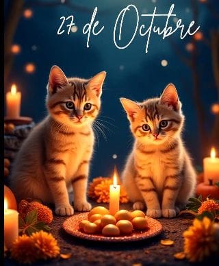 27 de Octubre: Día de los Gatos Fallecidos