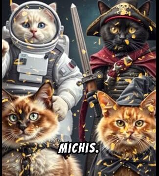 el mundo loco de los gatos