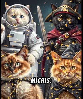 el mundo loco de los gatos