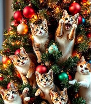 Navidad gatuna