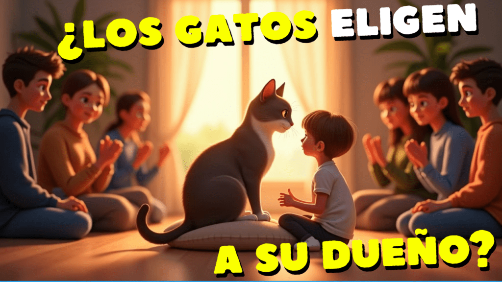 ¿Un Gato Elige Al Dueño?