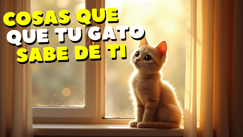 Cosas Que Tu Gato Sabe Sobre Ti