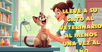 Lleve A Su Gato Al Veterinario Al Menos Una Vez Al Año