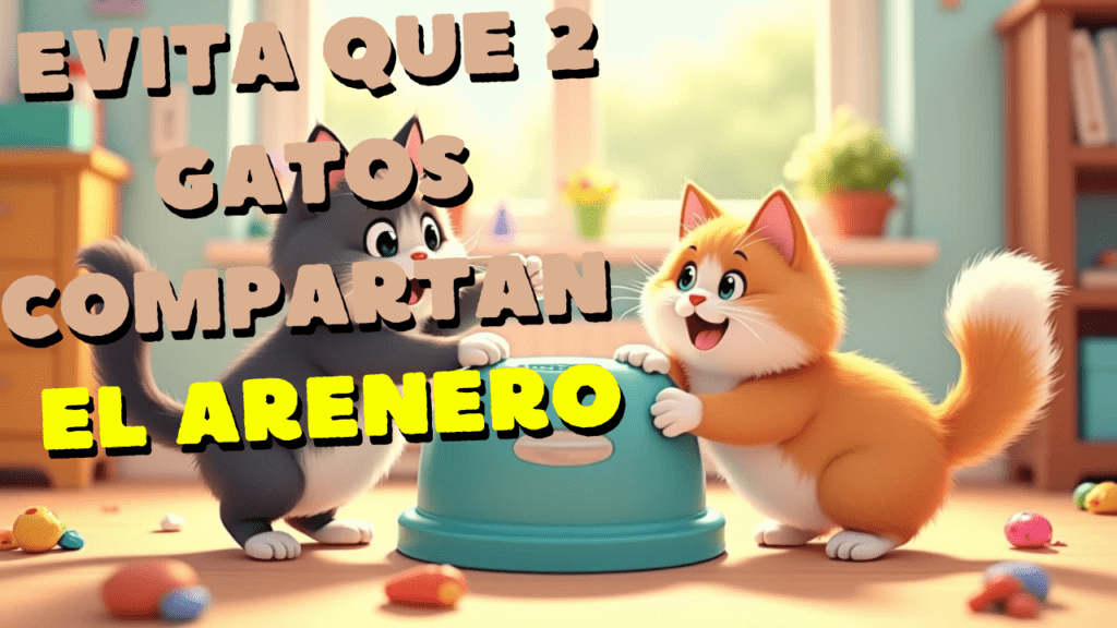Evita Que 2 Gatos Compartan La Misma Arena