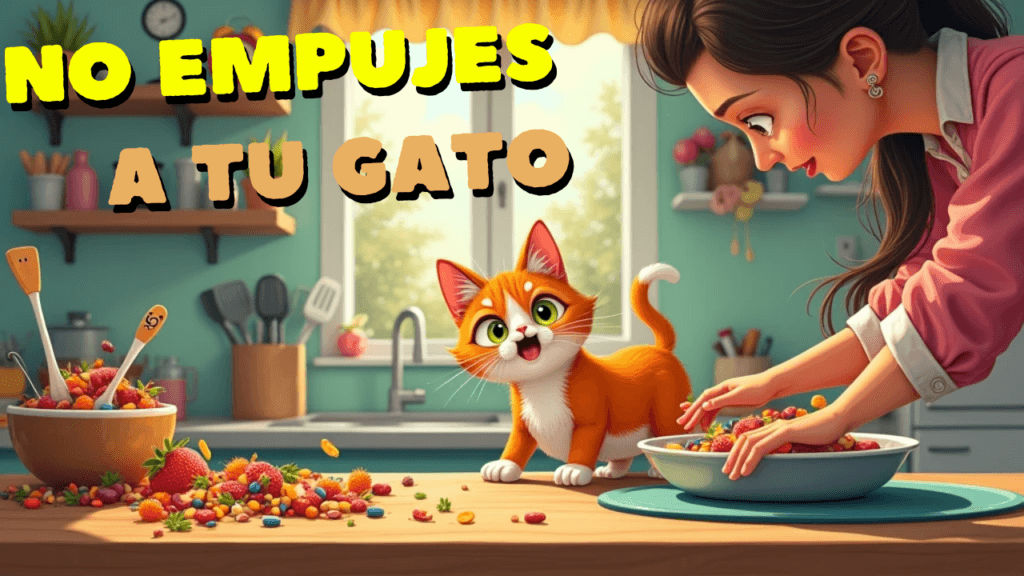 No Empujes A Tu Gato
