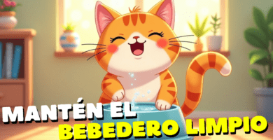 Mantén El Bebedero De Tu Gato Limpio