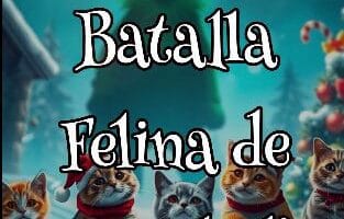 Batalla felina de navidad